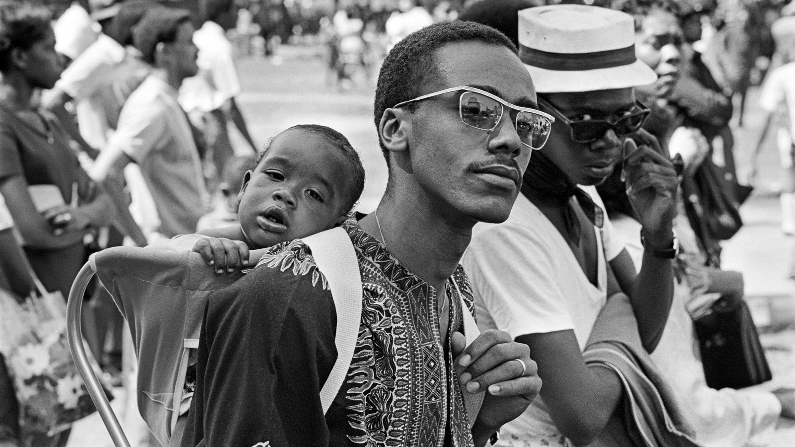 Attendees at Black Woodstock 1969